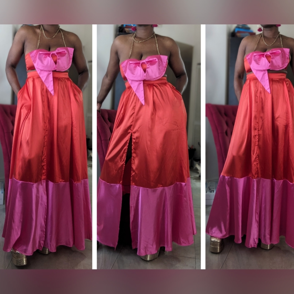 2 piece skirt set